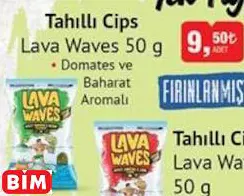 LAVA WAVES  TAHILLI CİPS